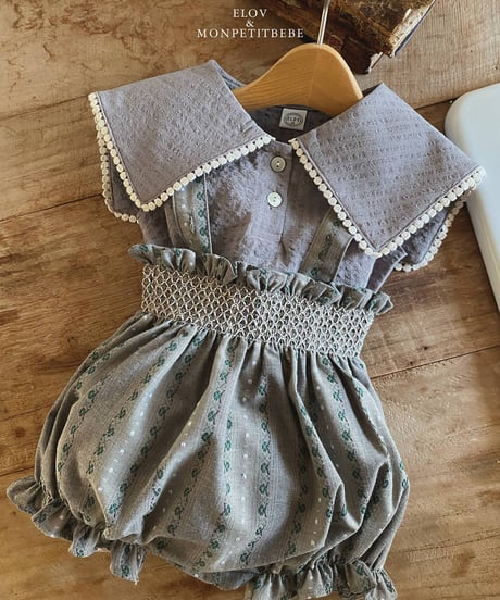 4[予約]elov&monpetitbebe rena blouse