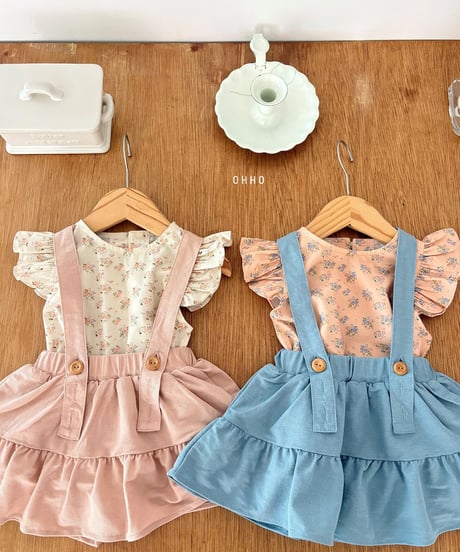 33[予約]ohho madeleine wing blouse