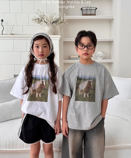 42[予約]matilda&lee angel pony tee