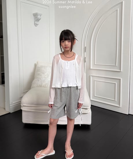 65[予約]matilda&lee 4 line ribbon pants