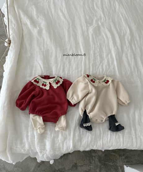 [即納]mienbloom.B cherry collar suit