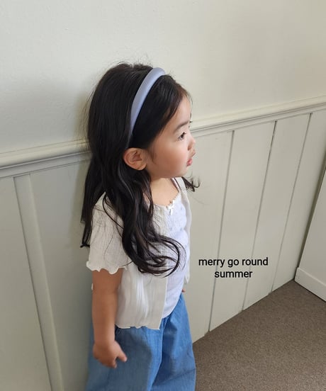 32[予約]merry go round ribbon flower camisole