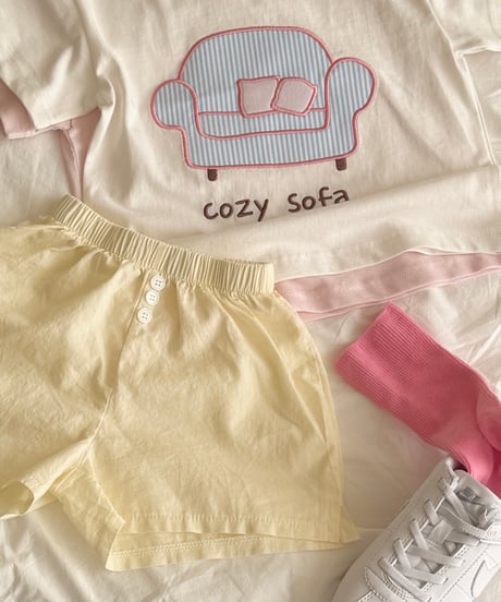 15[予約]ninibello cozy sofa short sleeve t-shirt