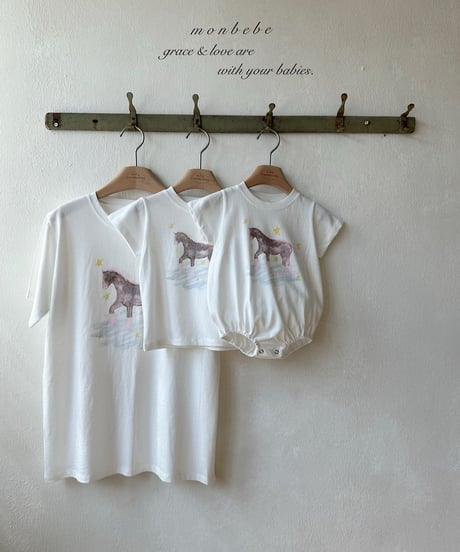 61[予約]monbebe magic step tee(adult)