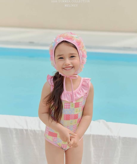 74[予約]melikey garden frill swimsuit