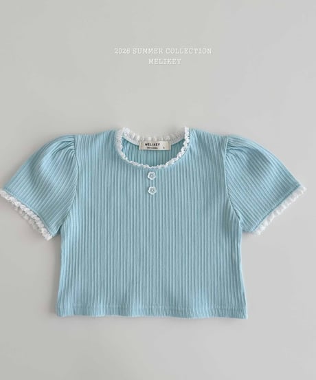 13[予約]melikey soft lace t