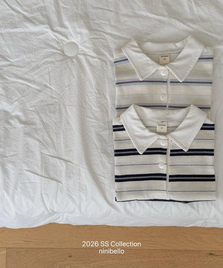 19[予約]ninibello pocky collar tee