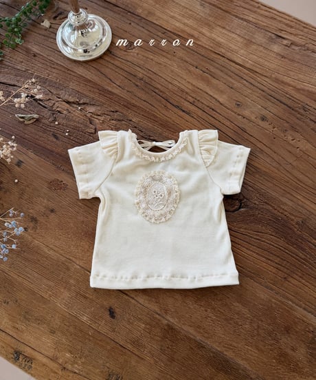3[予約]marron butter t-shirt(XS-L)
