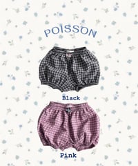 18[予約]poisson check bloomer