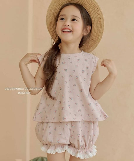 61[予約]melikey dindin frill sleveless t-shirt