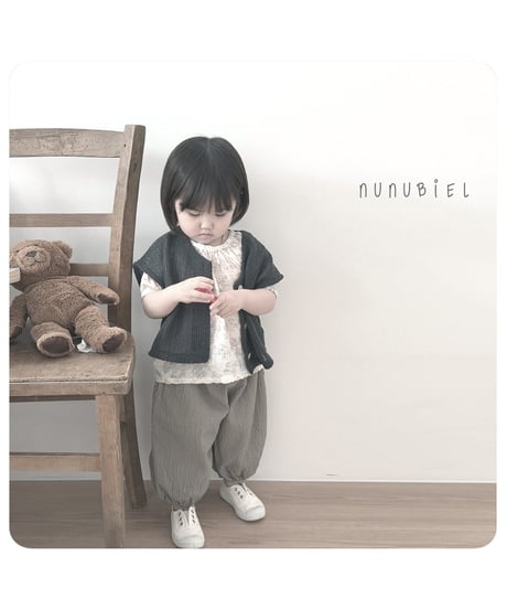 30[予約]nunubiel blossom blouse