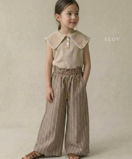 4[予約]elov&monpetitbebe rena blouse