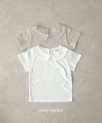 11[予約]mimi market butter polo shirt