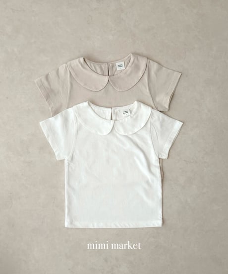 11[予約]mimi market butter polo shirt