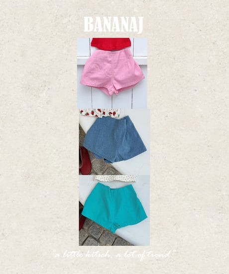 67[予約]BANANAJ amy pants