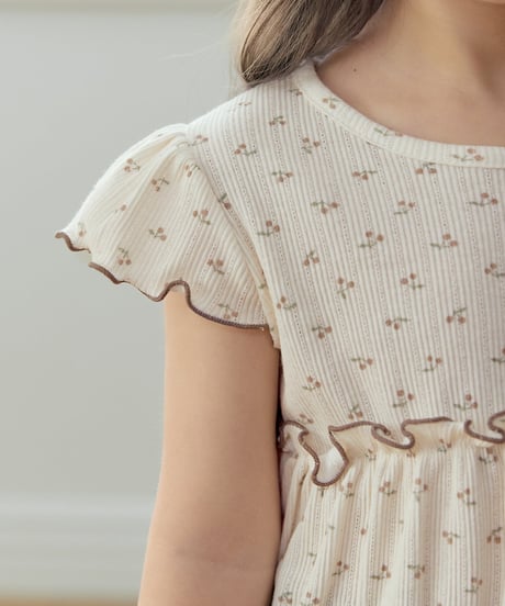 22[予約]Roa cherry rib t
