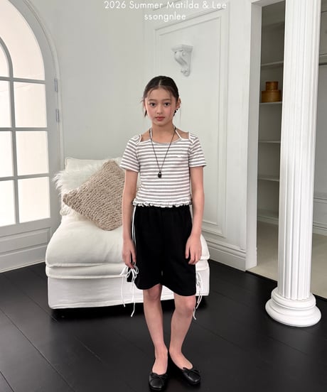 19[予約]matilda&lee ruffle halter neck