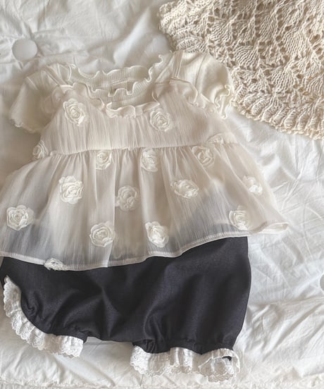 38[予約]ninibello flower blossoms bustier