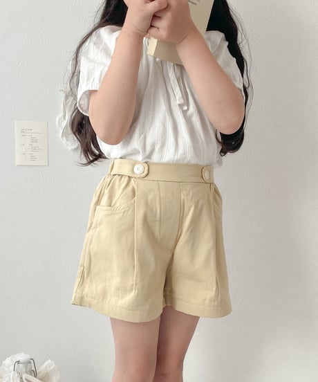 [即納]ohho milk bijou shorts