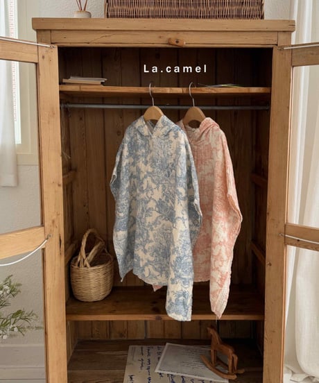 31[予約]La.camel drawing hood
