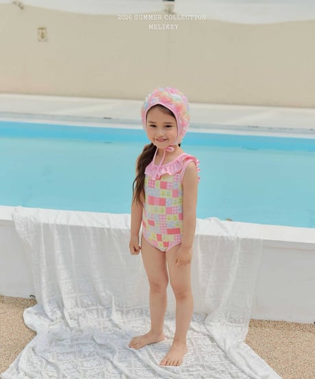 74[予約]melikey garden frill swimsuit