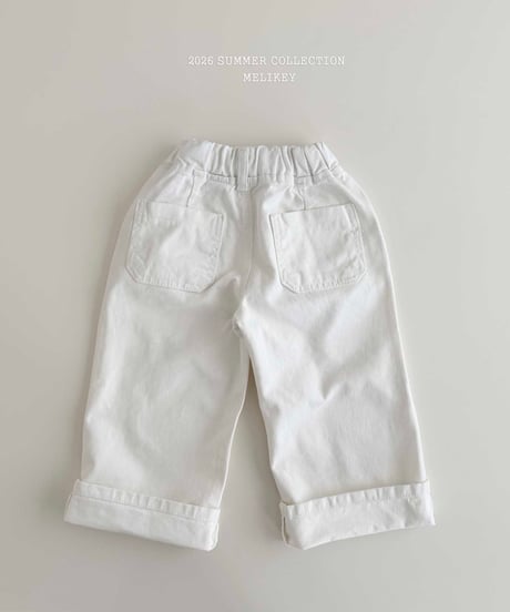 46[予約]melikey folding vintage denim pt