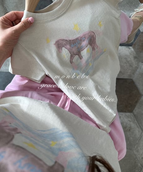 60[予約]monbebe magic step tee