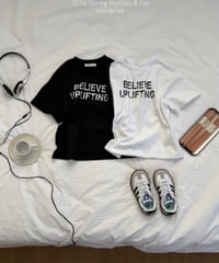 28[予約]matilda&lee believe short sleeve tee