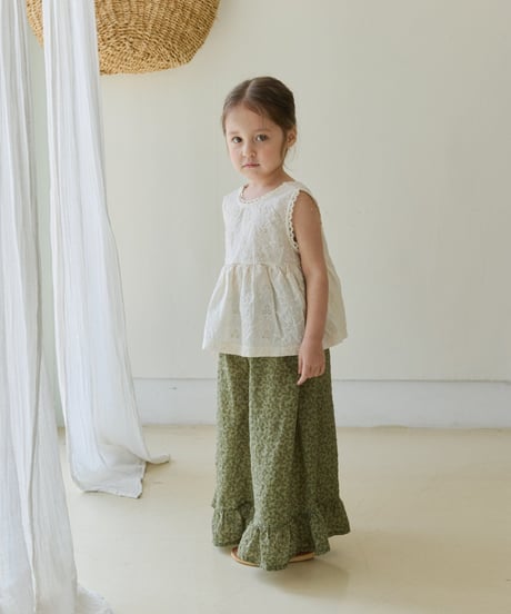 26[予約]mon Atelier cross blouse