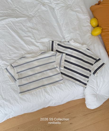 19[予約]ninibello pocky collar tee