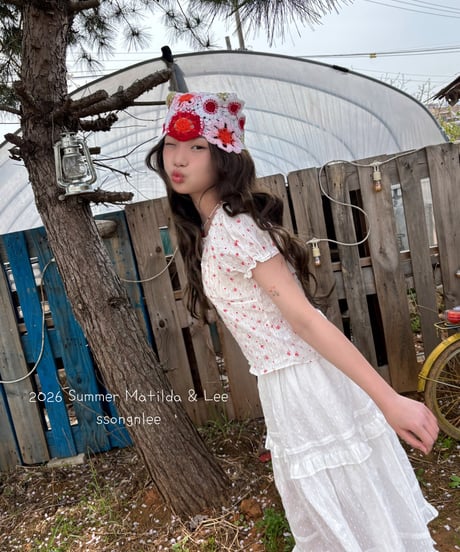 21[予約]matilda&lee rose blouse