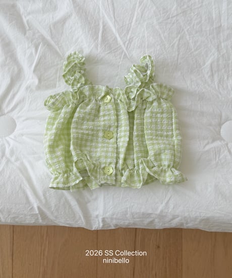 91[予約]ninibello myjju frill top