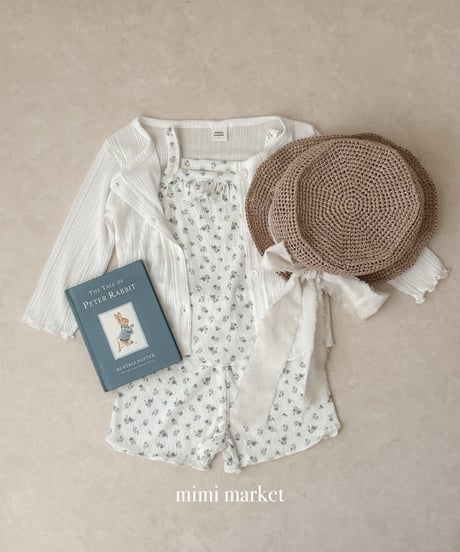 18[予約]mimi market rib cardigan