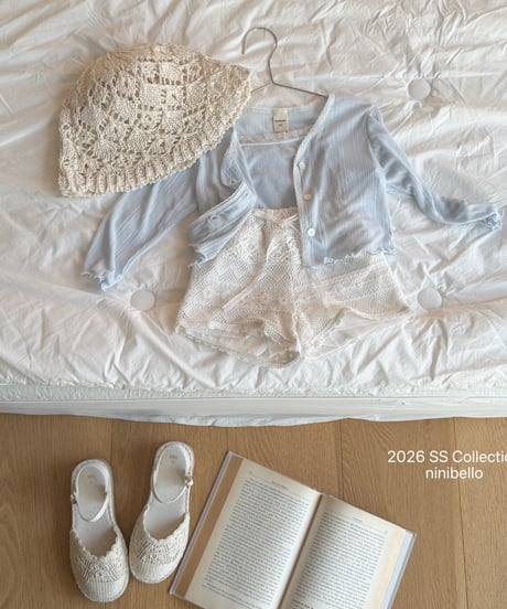 56[予約]ninibello crochet shorts