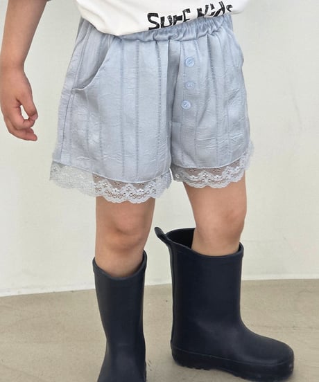 79[予約]ELLYMOLLY easy button lace pants