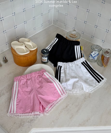 62[予約]matilda&lee lace track pants