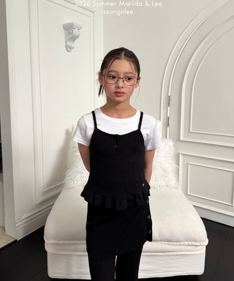 4[予約]matilda&lee frill camisole