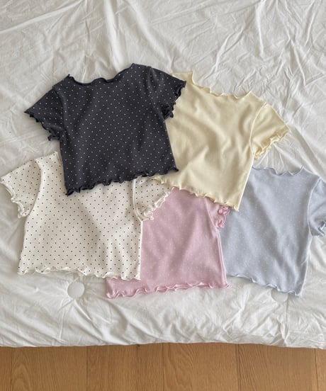 [即納]ninibello dot heart punching tee