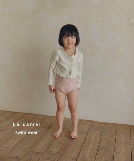 22[予約]La.camel bolero swimwear