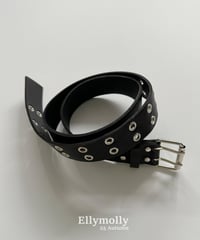 118[予約]送料無料 ELLYMOLLY two line king belt