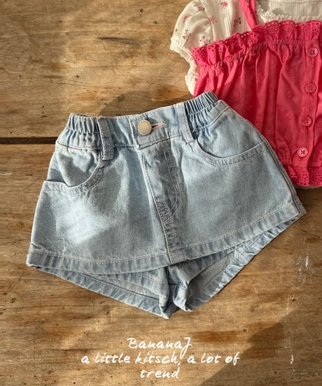 49[予約]BANANAJ wonder skirt pants