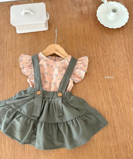33[予約]ohho madeleine wing blouse
