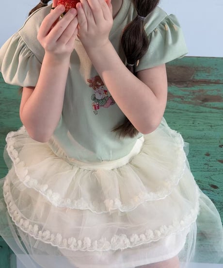 32[予約]aiai cream sasha skirt