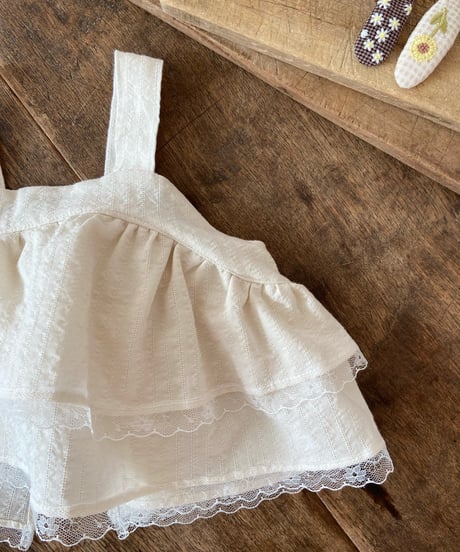 17[予約]anneshirley tiffany tiered vest