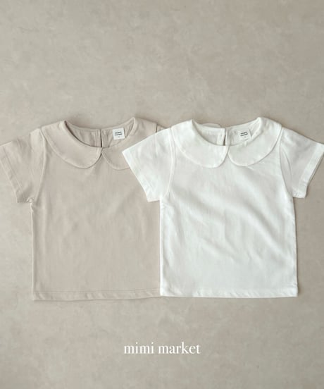 11[予約]mimi market butter polo shirt