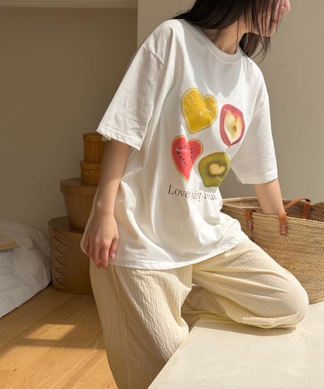 14[予約]ninibello juicy sweet short sleeve tee(adult)