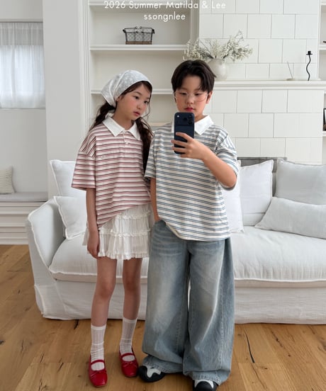 50[予約]matilda&lee jelly collar tee