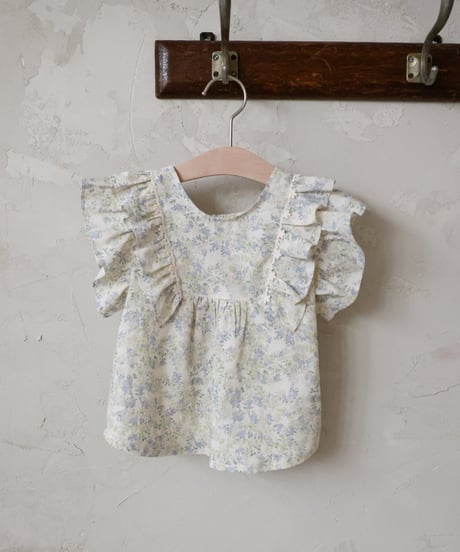 8[予約]FLO cyan blouse