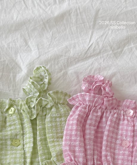 91[予約]ninibello myjju frill top