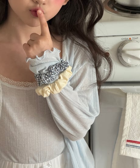 78[予約]ninibello dot scrunchie